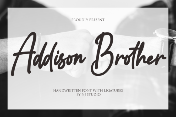 Addison Brother: A Script Font with Heart and Character