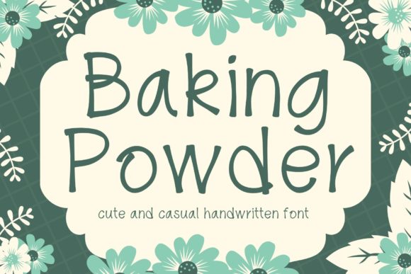 Baking Powder: A Font for Warmth and Character