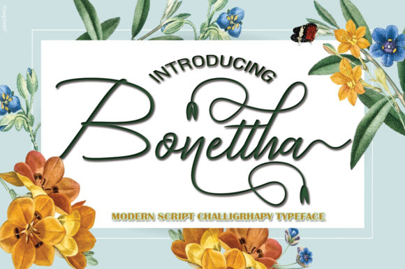 Bonettha: The Script Font That Elevates Your Digital Brand