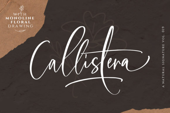 Callistera: A Script Font for Editorial Elegance