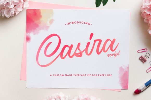 Casira: A Font That Breathes Life into Every Craft