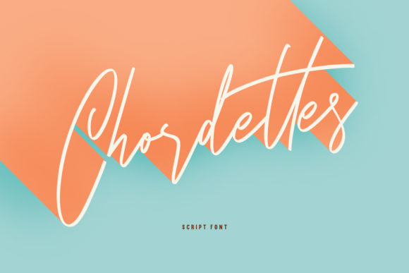 Chordettes: A Handwritten Font for Editorial Elegance