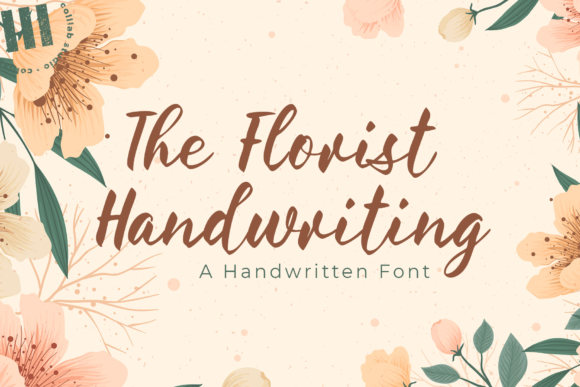 Enhance Your Brand with The Florist Handwriting