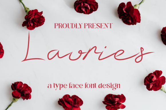 Lauries: A Handwritten Font for Creative Crafters