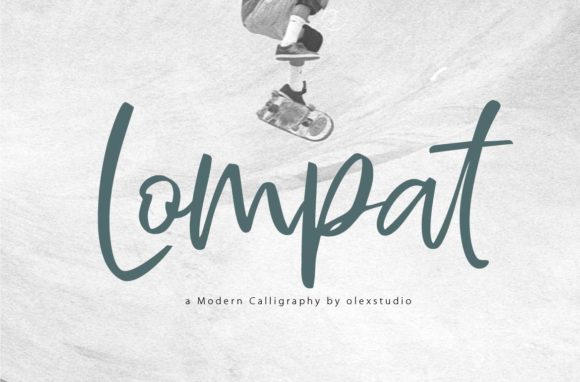 Lompat: The Handwritten Font That Elevates Your Digital Brand