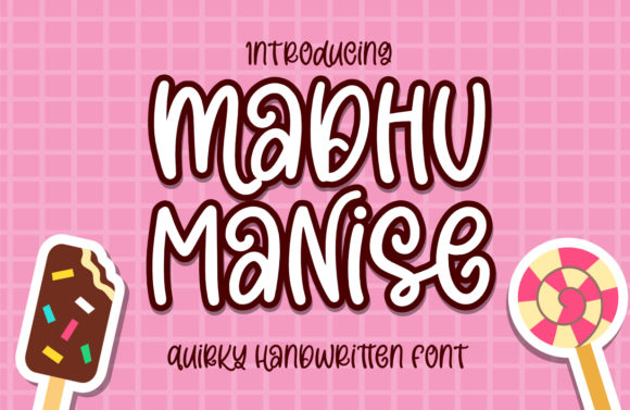 Madhu Manise: A Handwritten Font for Editorial Design