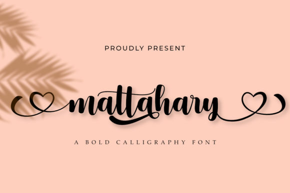 Mattahary: A Timeless Script Font for Crafters and Designers