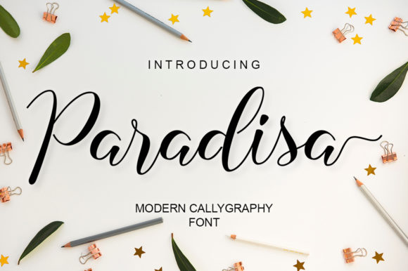 Paradisa: A Handwritten Font with Soul and Substance