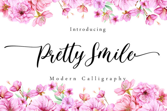 Pretty Smile Script Font for Creative Crafters