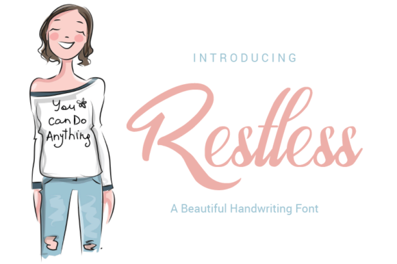 Restless Font for Branding: A Designer's Journey