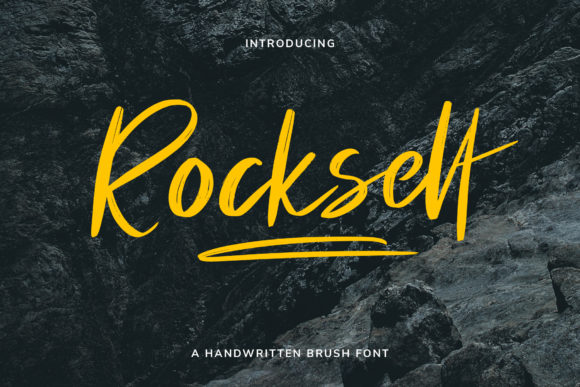 Rockselt: A Handwritten Font That Feels Both Classic and Modern