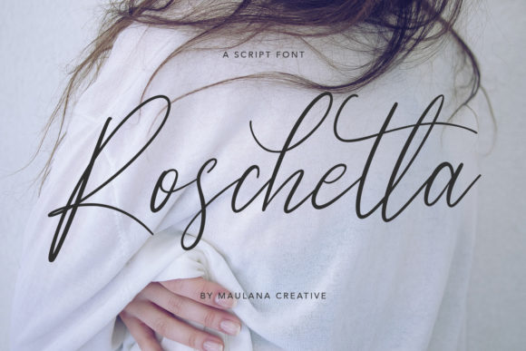 Roschetta Font for Handmade and Commercial Projects