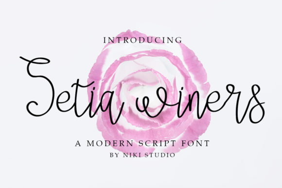 Setia Winers: A Timeless Script Font for Digital Design