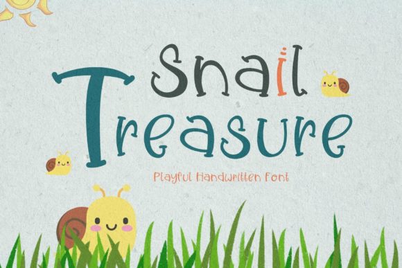 Snail Treasure: A Handwritten Font for Editorial Expression