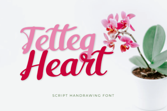 Tetteg Heart: A Font That Elevates Your Brand