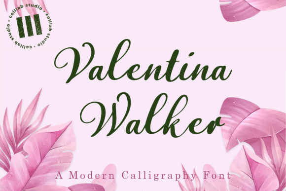 Valentina Walker: A Timeless Script Font for Crafters and Designers