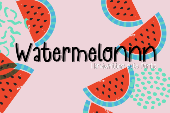 Watermelonnn: A Font That Brings Warmth to Branding