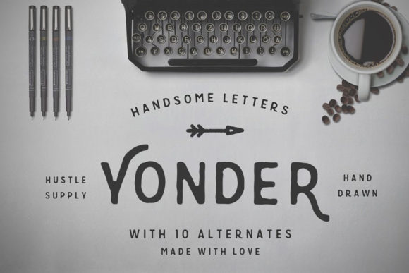 Yonder: A Font That Breathes Life into Your Handmade Creations